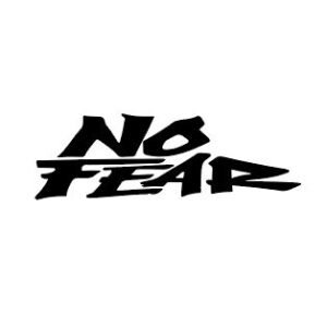 No Fear Sticker 2